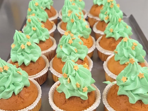 Cupcake kerst